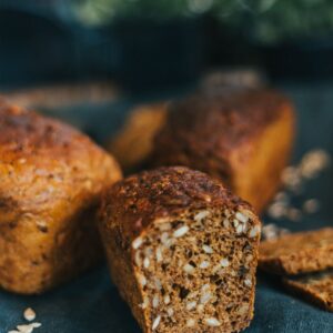 Seedy morning bun